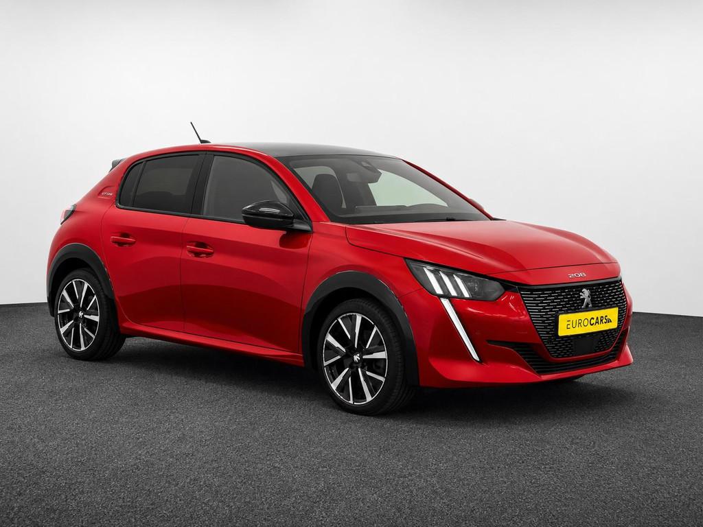 Peugeot 208 2020 rood